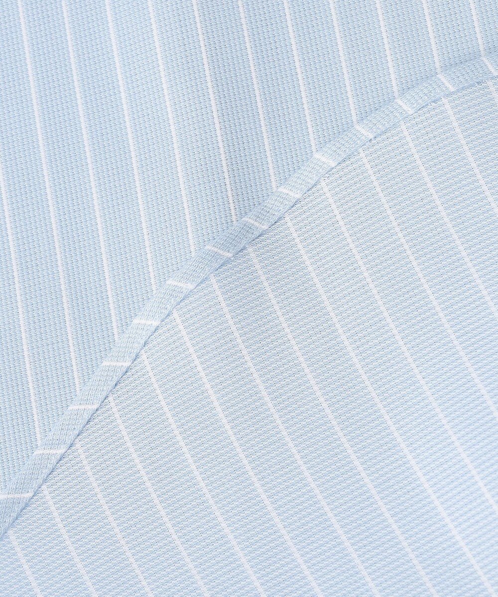 GOTAIRIKU 春夏向け【形態安定】SUMMERPREMIUMPLEATS_スモールワイドカラー 半袖ドレスシャツ（ストライプ/チェック） 