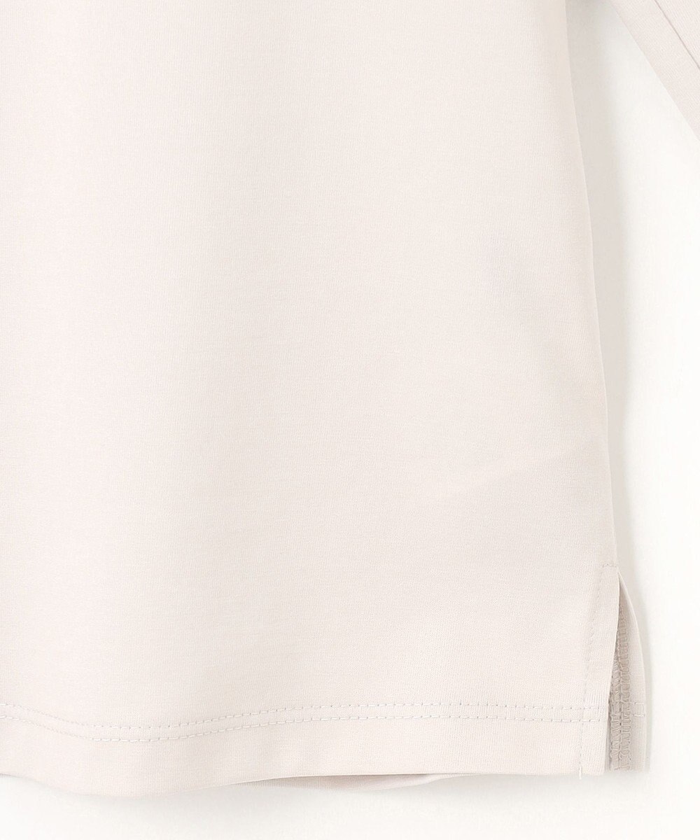 J.PRESS LADIES 【吸水速乾】ピンタックコンビジャージー カットソー 