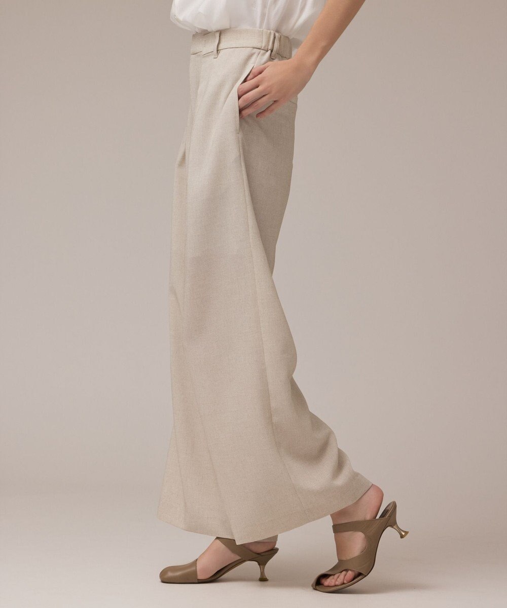 GRACE CONTINENTAL カラミタックワイドパンツ 