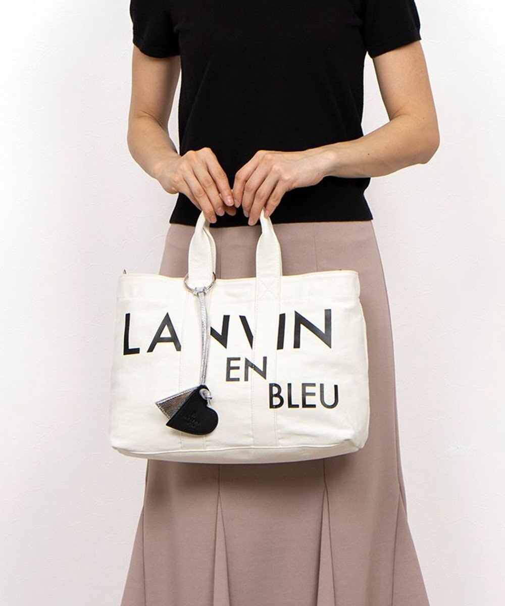 LANVIN en Bleu ジャーナル 2wayトートバッグ 