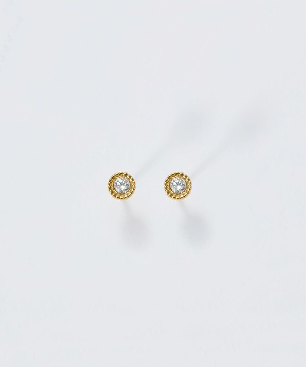 Phoebe 【金属アレルギー対応】プチシャイニングピアス　ゴールド/サージカルステンレス 