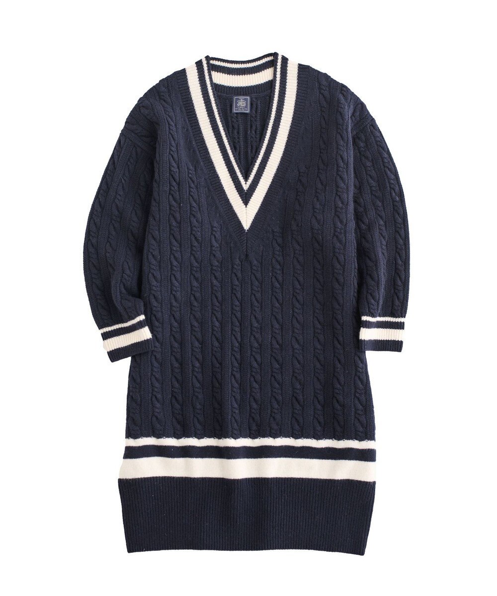 J.PRESS MEN 【J.PRESS ORIGINALS × CLUEL】チルデンニットワンピース 