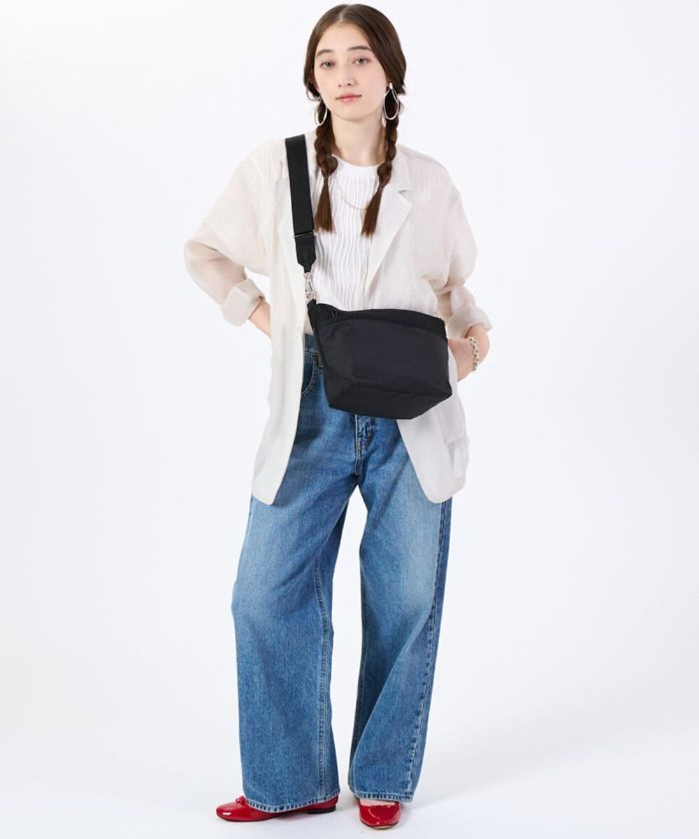 LeSportsac SMALL BUCKET BAG/リサイクルドブラックJP 