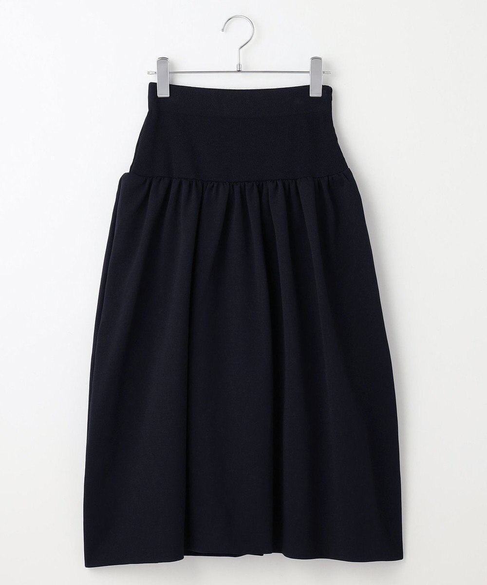 #Newans 【セレモニーにも】バルーンフレアニットスカート 