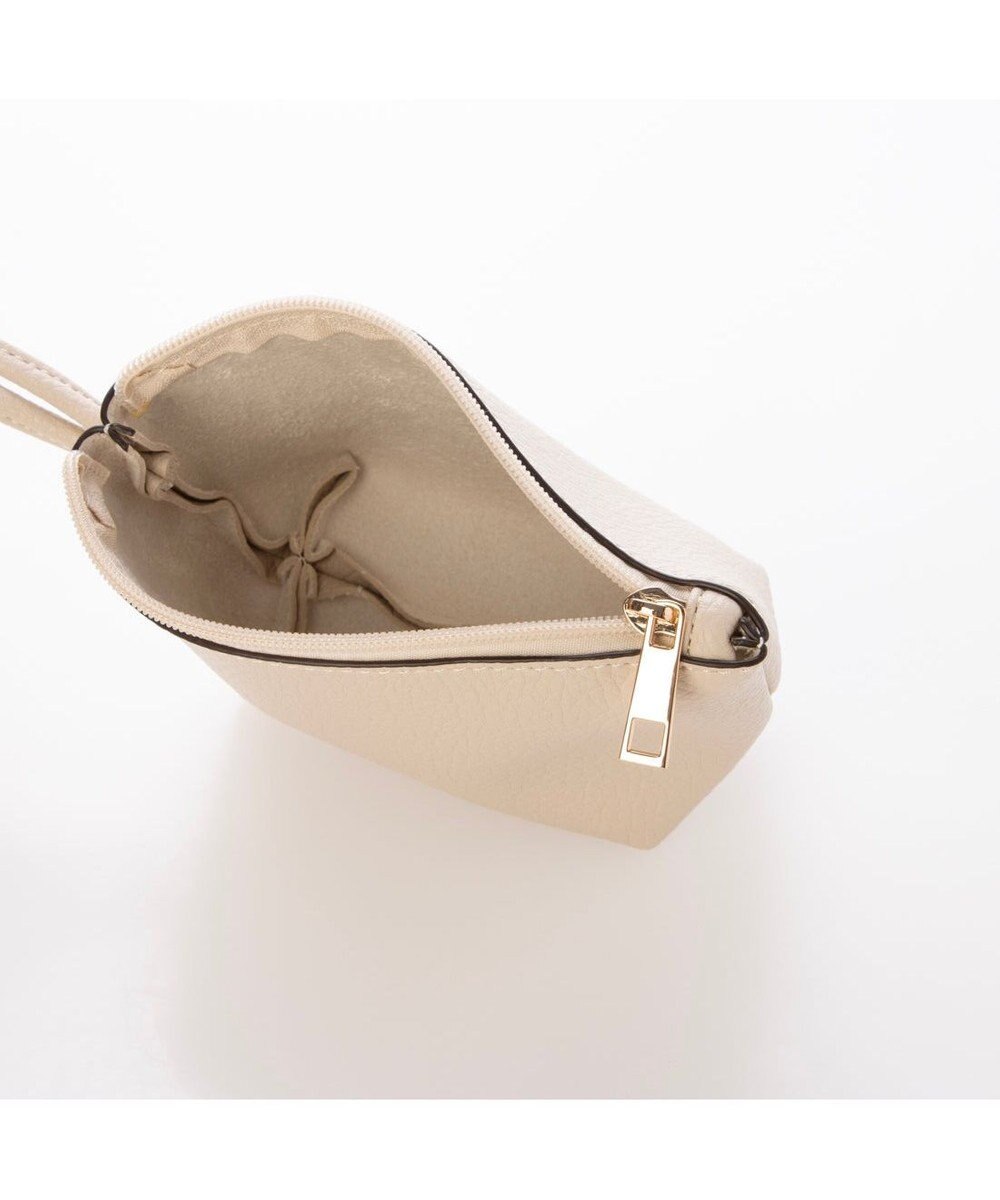 UNBILLION カシュカシュ cachecache / ジグザグステッチ変形ミニバッグ 