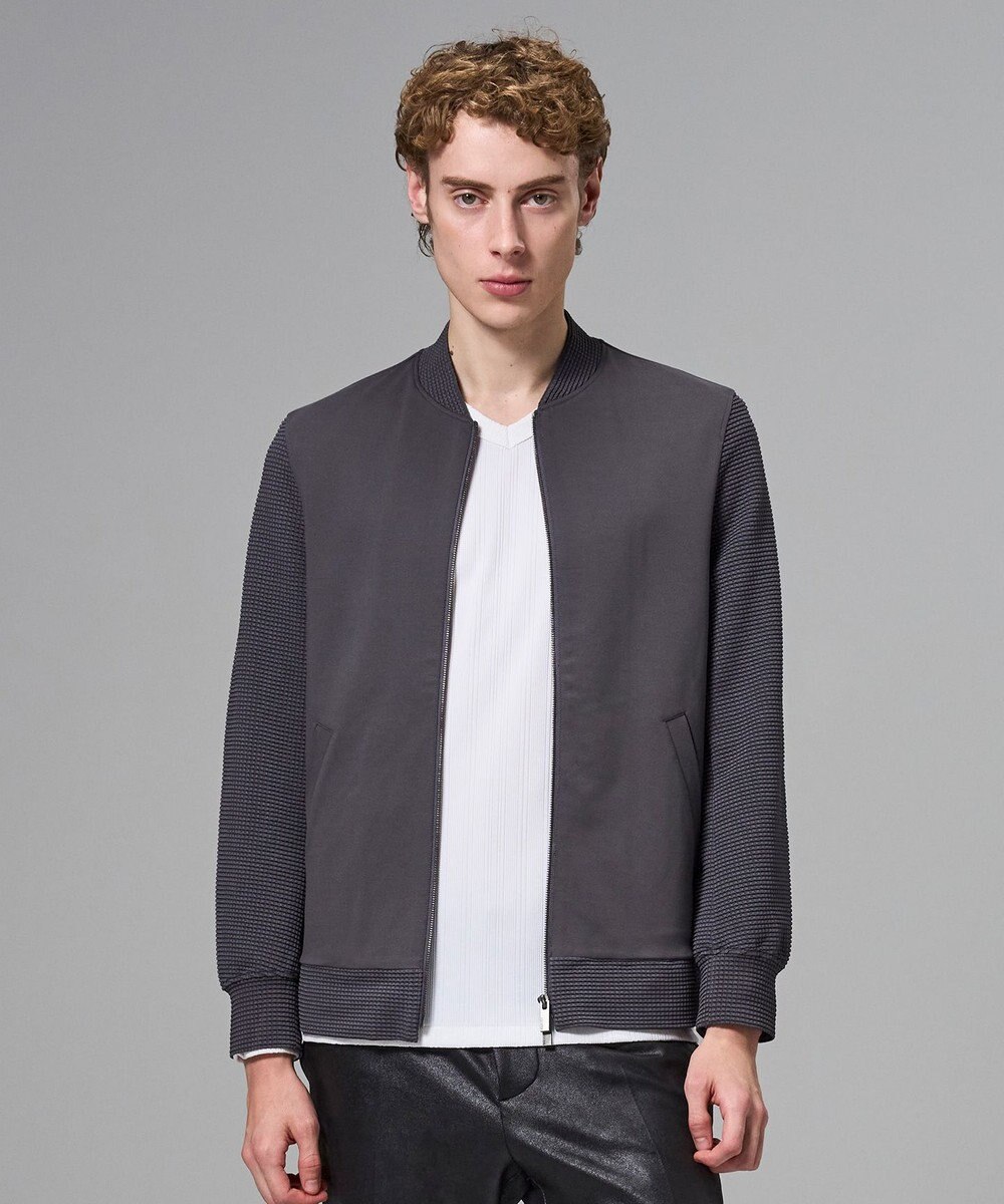 JOSEPH HOMME 【オリジナル素材】ライトタックジャージー ジップアップブルゾン 