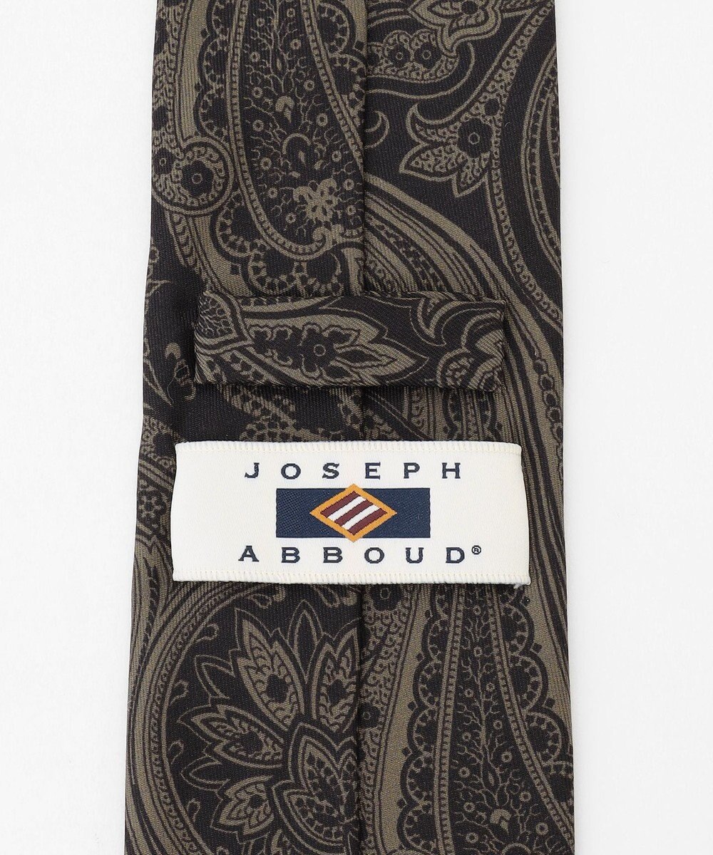 JOSEPH ABBOUD 【イタリア素材・日本製】トーナルペイズリープリント ネクタイ 