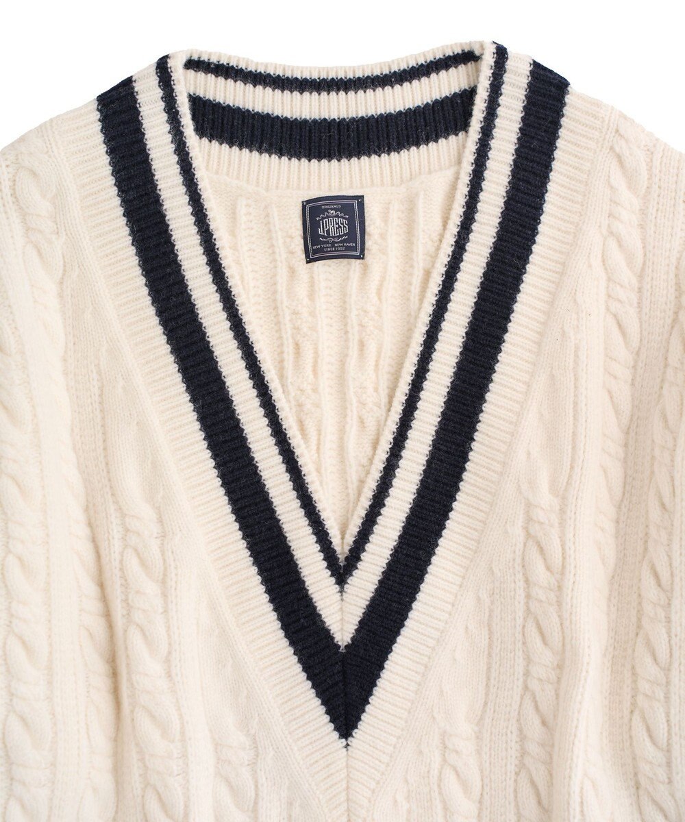 J.PRESS MEN 【J.PRESS ORIGINALS × CLUEL】チルデンニットワンピース 