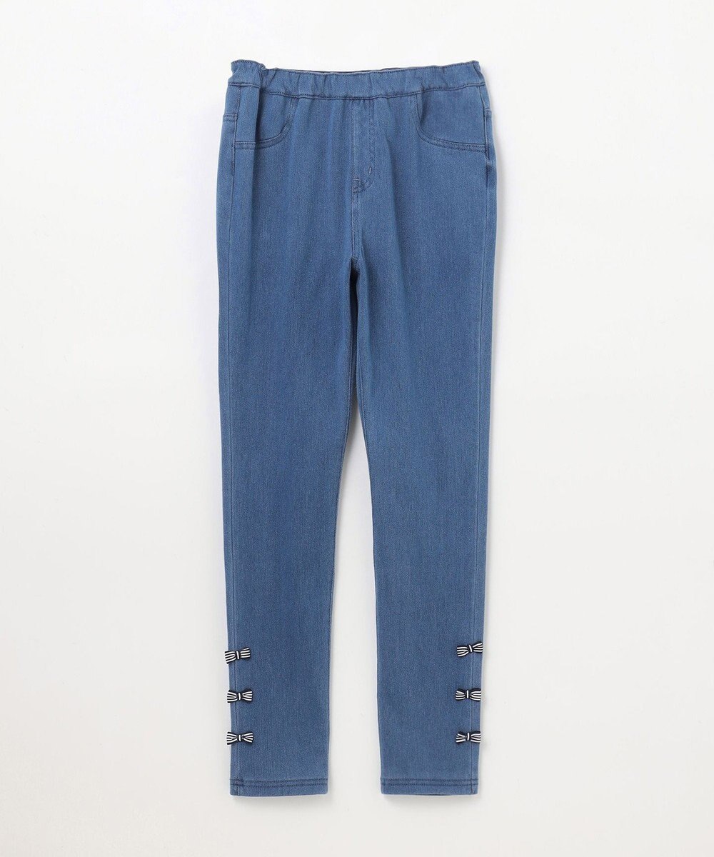 ANY KIDS カット デニム パンツ 