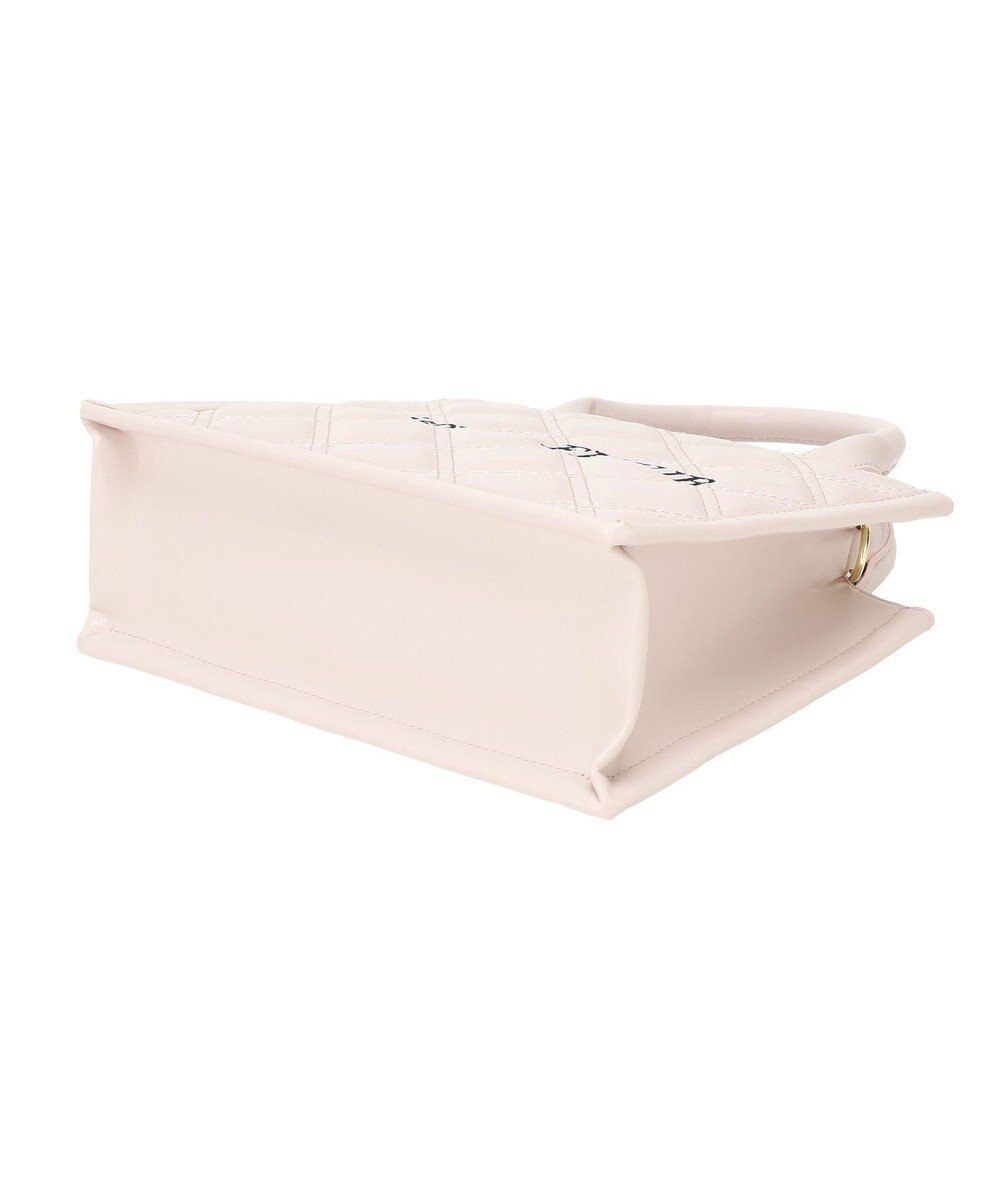 Maison de FLEUR ミニポーチ付きキルティングトートバッグ 