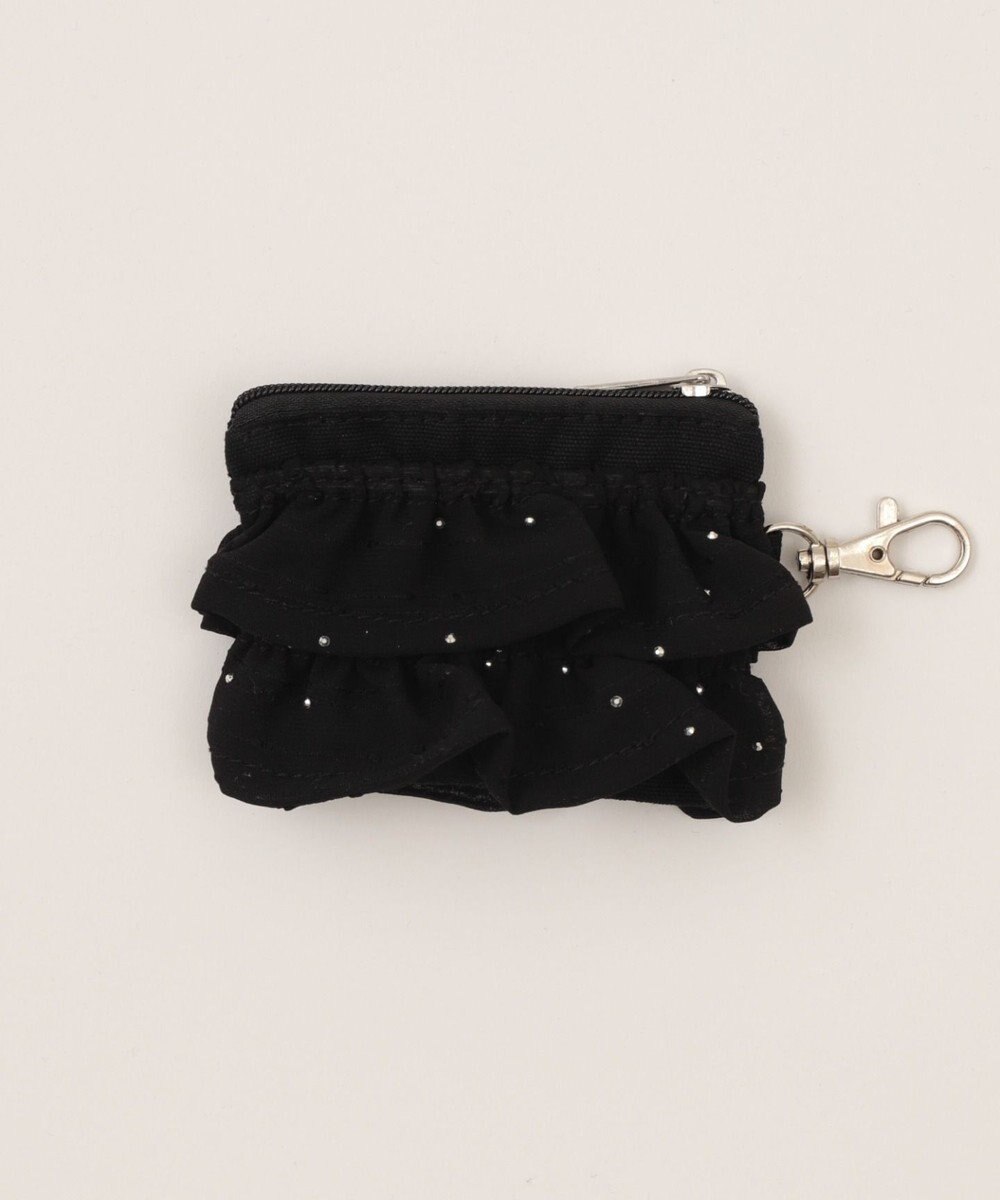 WEGO ミニキラキラフリルポーチ 