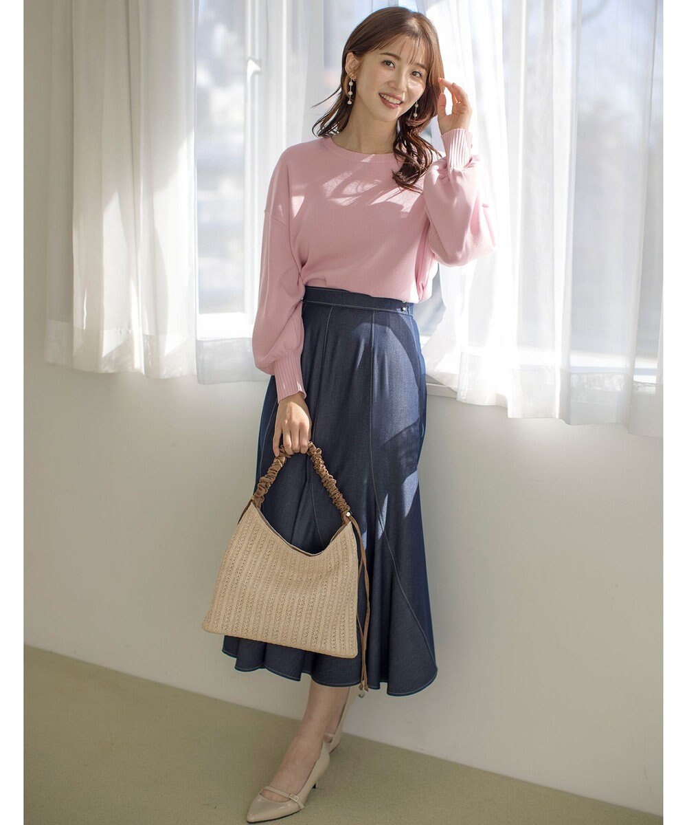 ANY SIS 【花粉対策】ドルマン ニット 