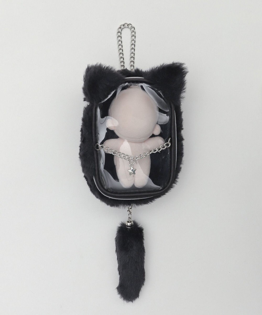 WEGO 【痛バ＆推し活グッズ】なりきりネコぬいポーチ 