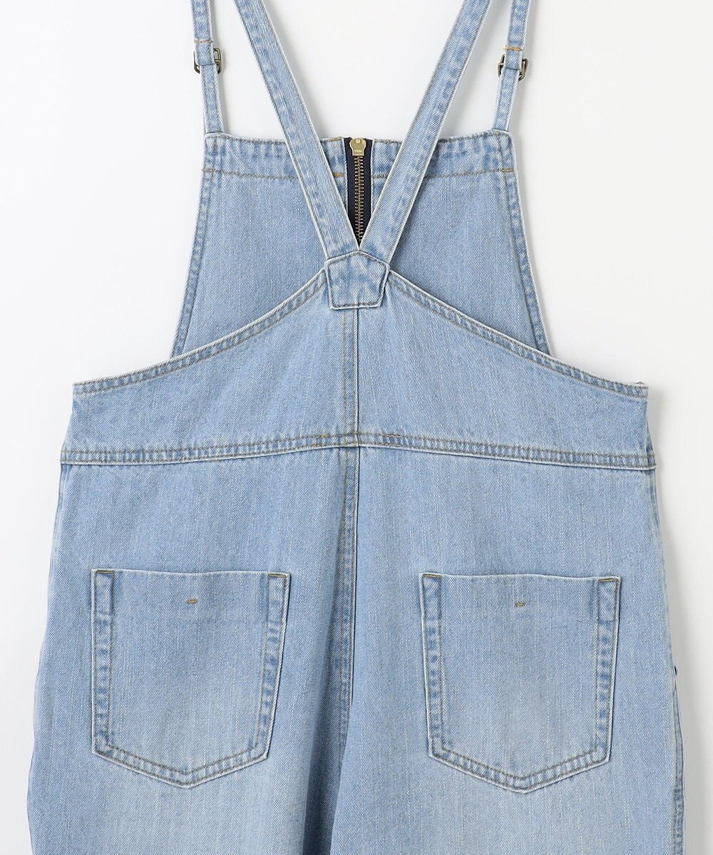 ANY L 【洗濯機可】デニムサロペット 