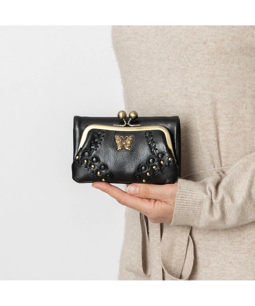 ANNA SUI マチルダ 口金二つ折り財布 