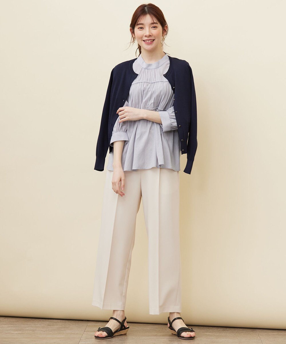 ANY SIS 【接触冷感 / UVケア】ベーシッククールタッチ カーディガン 