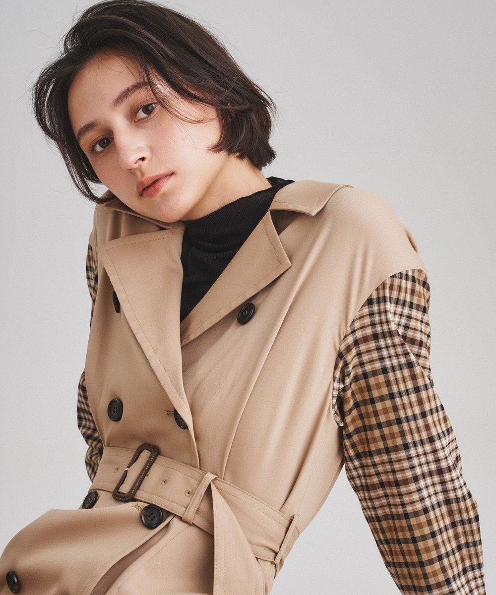 チェックコンビワンピース Grace Continental ファッション通販 公式通販 オンワード クローゼット チェックコンビワンピース Grace Continental ファッション通販 公式通販 オンワード クローゼット