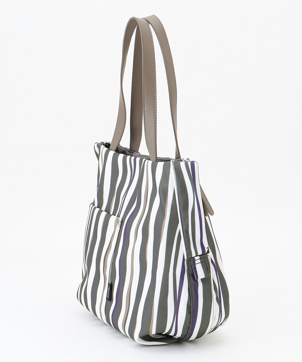 Y'SACCS 【ムック本掲載】ドローイングストライプ　ミニトートバッグ 