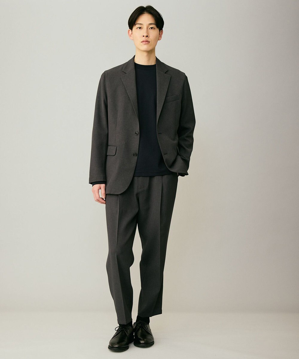 UNFILO MENS 【OCEANS 雑誌・web・YouTube 掲載】WOOL TOUCH 機能美ジャケット【東レ開発のウール見え高機能素材】 