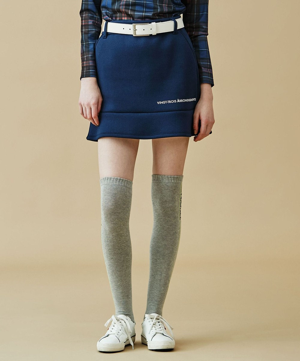 23区GOLF 【WOMEN】【UVケア】ダンボールニットカラースカート 