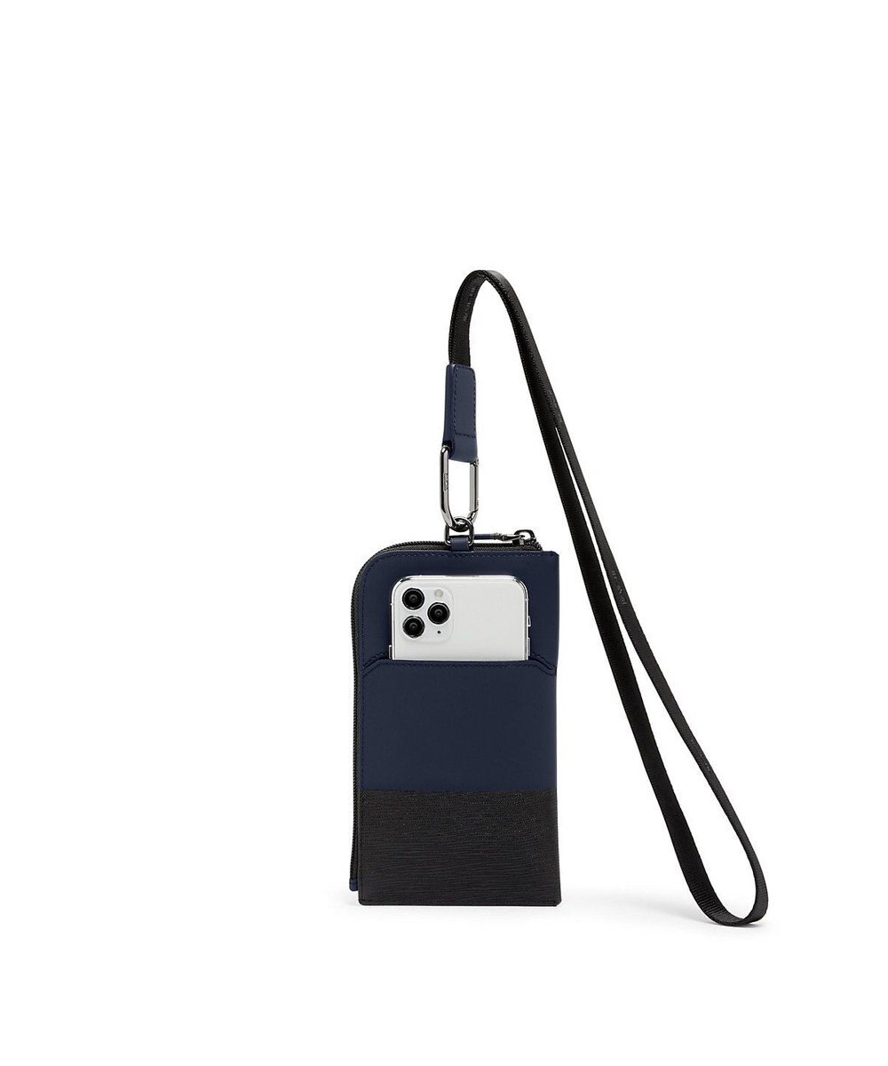 TUMI メンズ  NASSAU SLG カード・ポーチ・ランヤード 