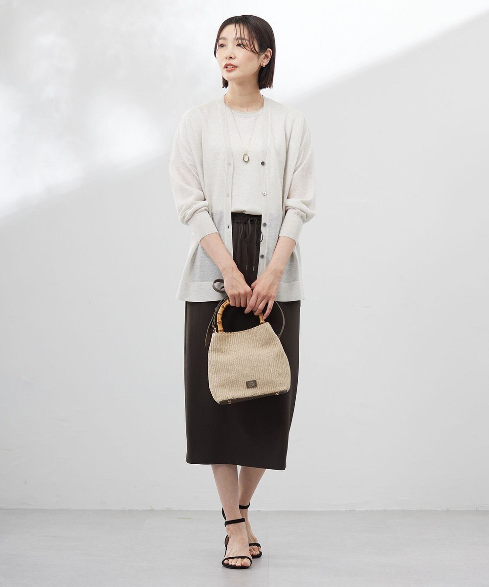 J.PRESS LADIES 【WEB限定カラーあり・洗える】Vis/Peスパーク ラメ ニット 