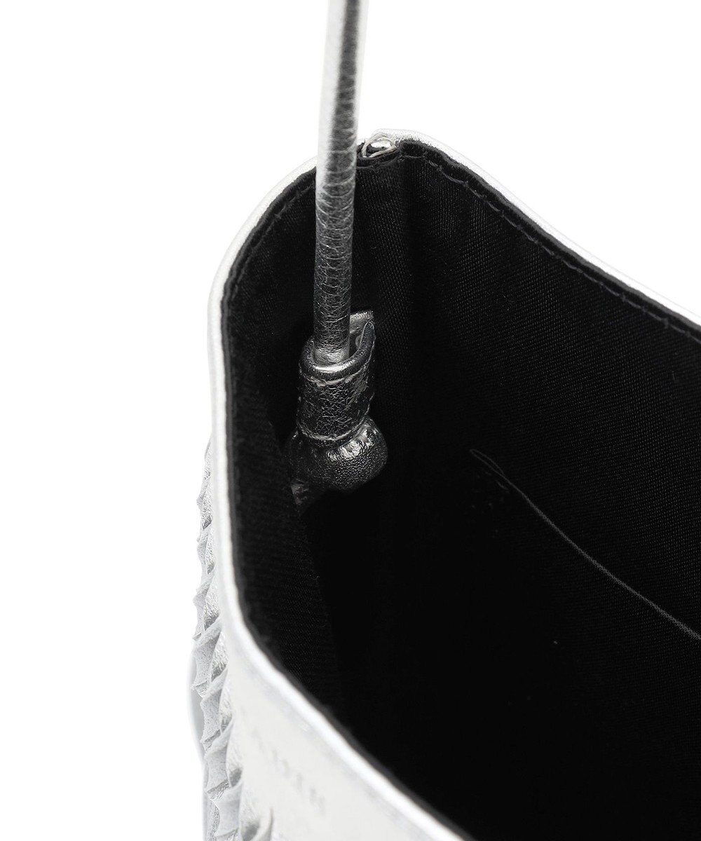 23区 NOMADIS DANCE フリンジ ポシェット (シルバー) 