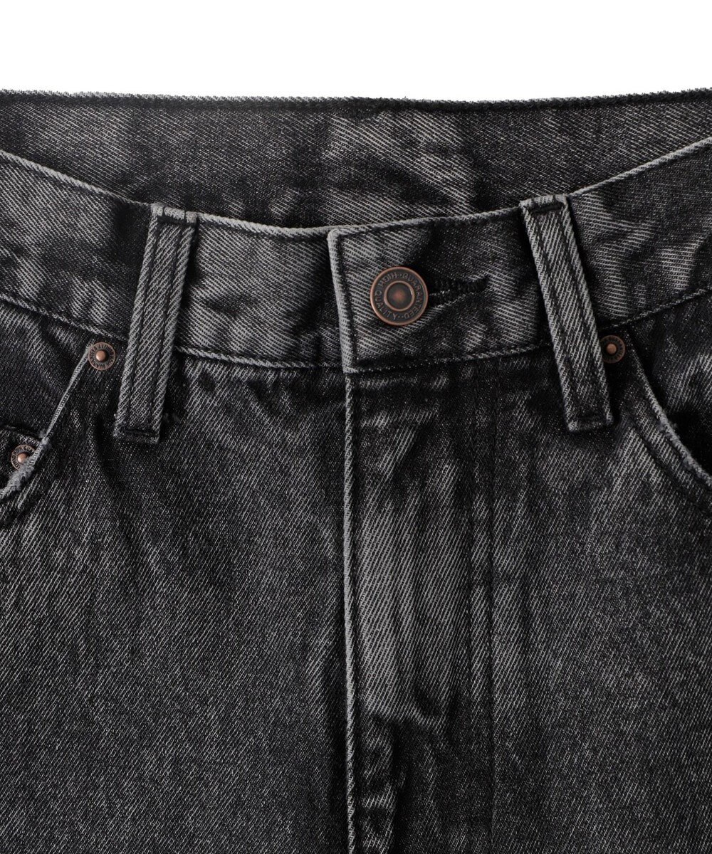 WEGO サイドスリットデニムストレートパンツ 