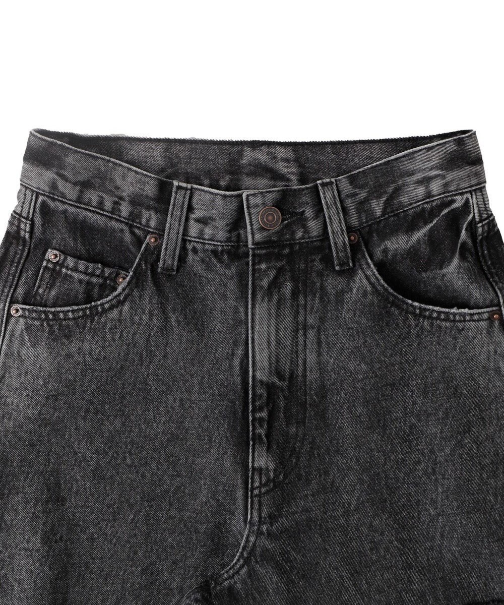 WEGO サイドスリットデニムストレートパンツ 