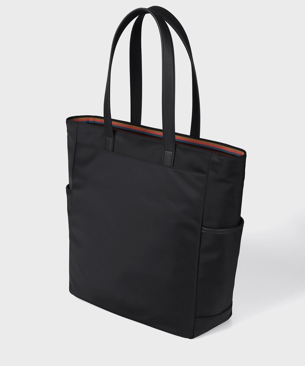 Paul Smith ナイロンブライトストライプトリム トートバッグ 