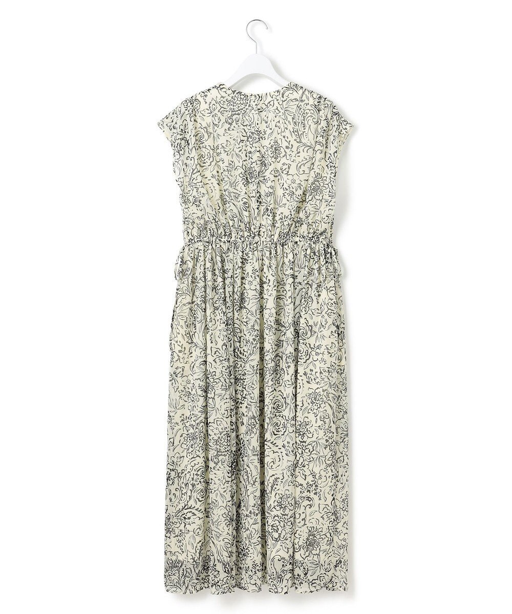 23区 L 【洗える】アンティークフラワープリント ワンピース 