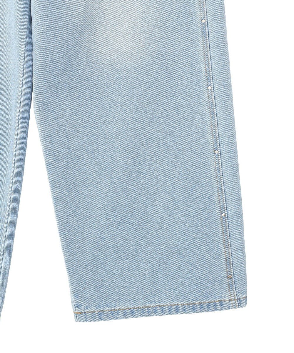 earth music&ecology スタッズデニムパンツ 