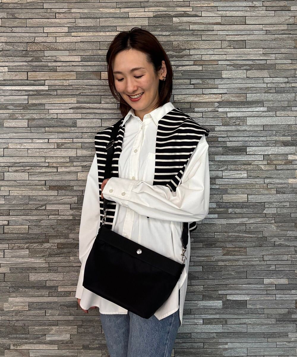 TOPKAPI 【Breath TOPKAPI sis】【WEB限定】ナイロン 舟形 ショルダーバッグ 軽量 / RIPPLE リプル 