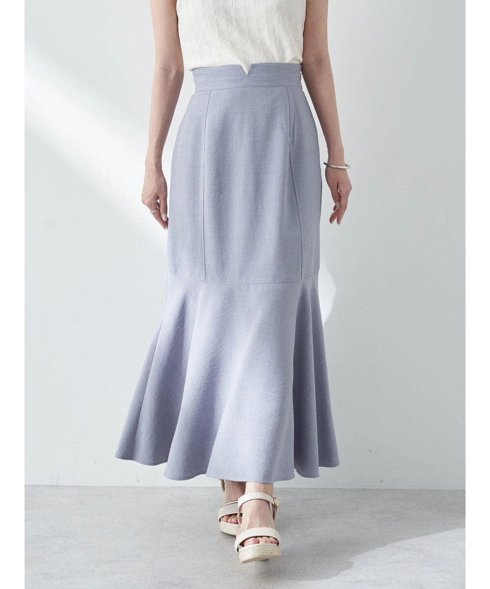 earth music&ecology リネンライクマーメイドスカート 