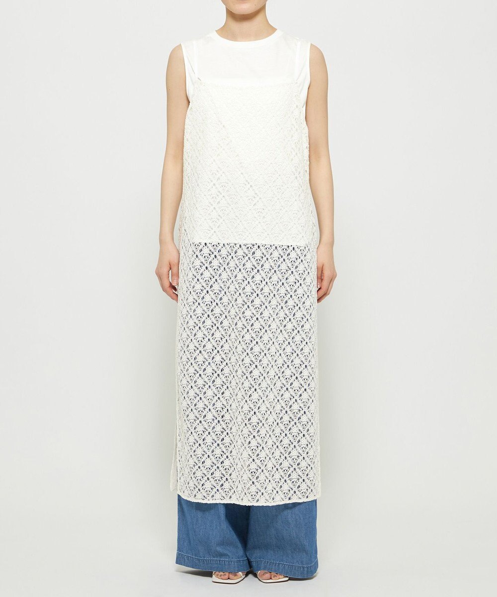 uncrave ライトデニム ワイドパンツ 