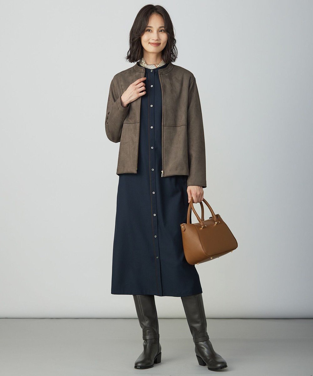 J.PRESS LADIES 【WEB限定カラーあり・2way】curve ボストン バッグ 