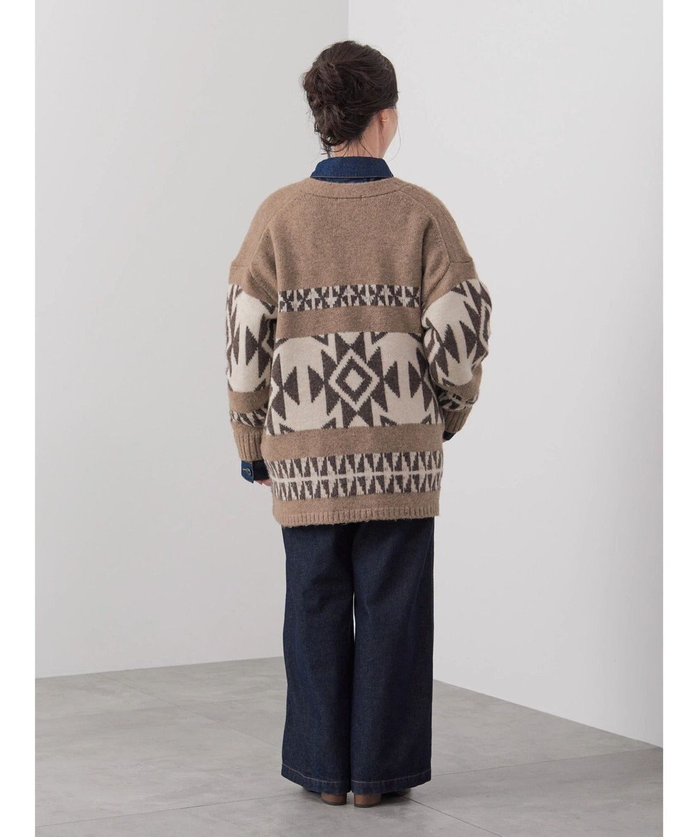 CRAFT STANDARD BOUTIQUE 【男女兼用】オルテガ柄カーディガン 