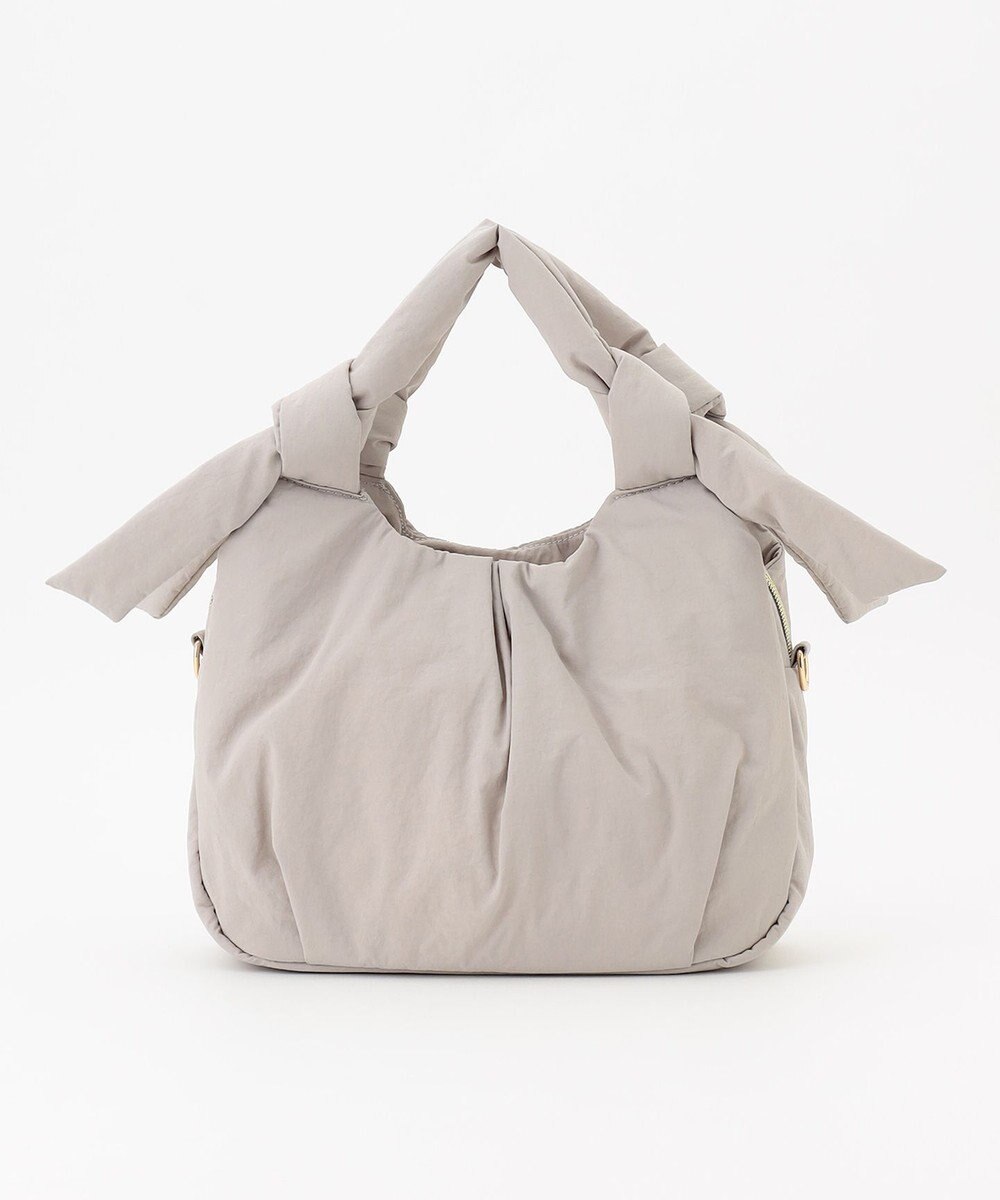 LA BAGAGERIE 【maison vert】 【撥水】リボンフワフワ２WAYトート 