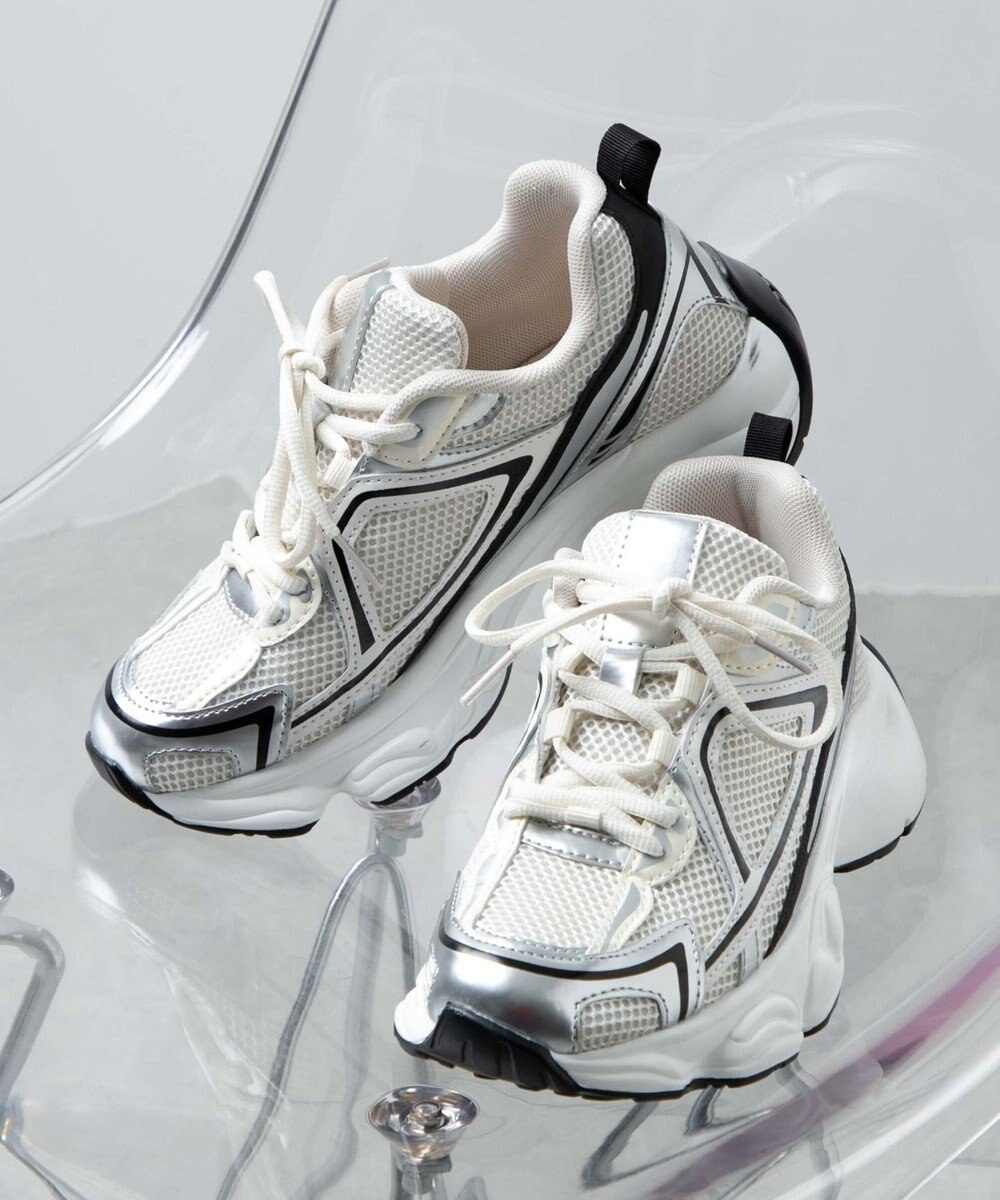 WEGO プリントデザインスニーカー 