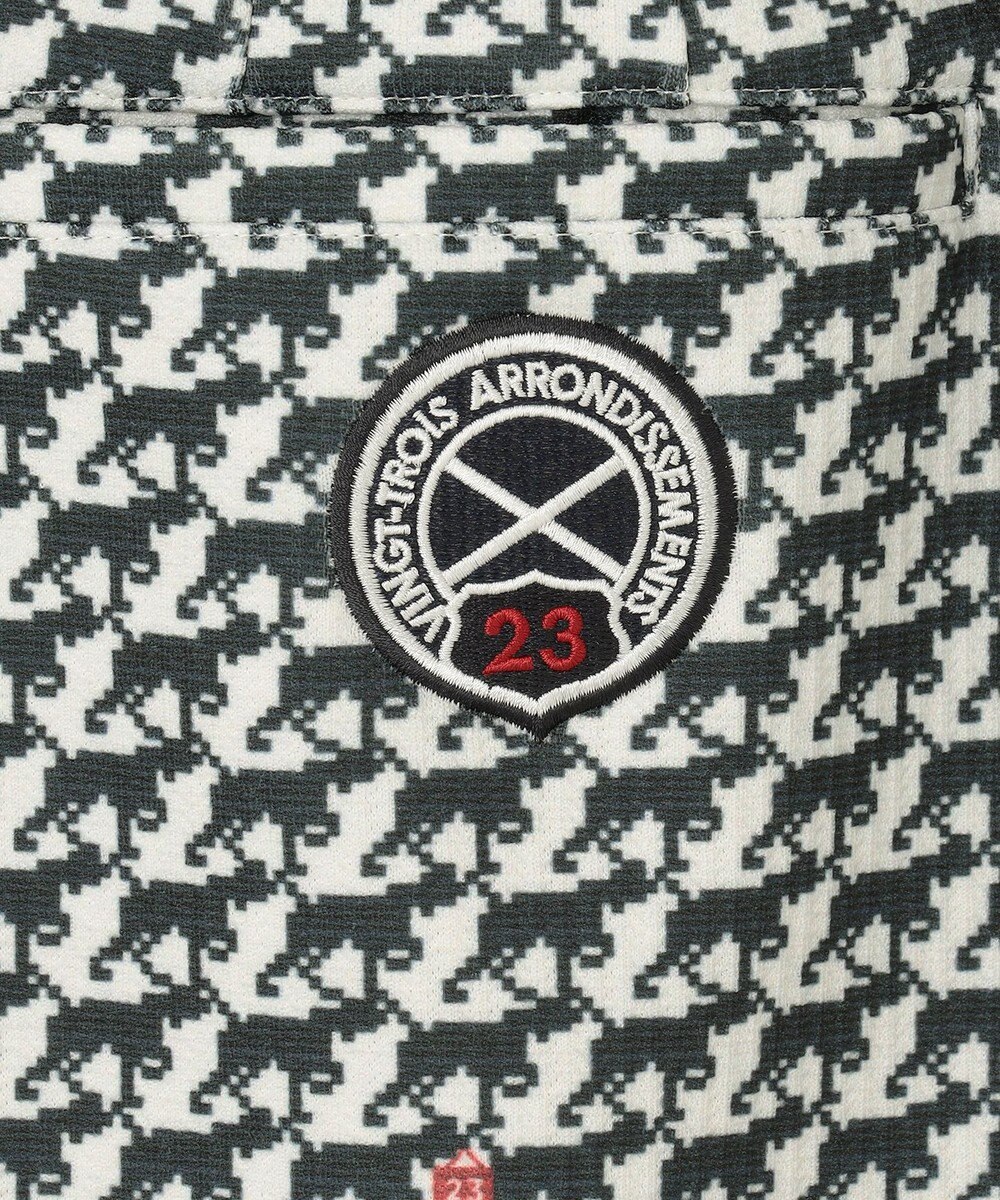 23区GOLF 【WOMEN】【ストレッチ】ハンタードッグ柄 スカート 