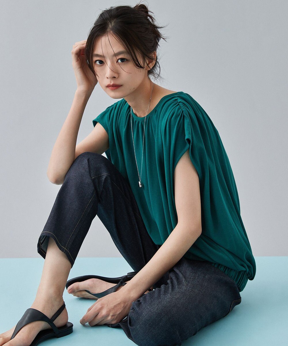 洗える ハイツイストスムース ギャザーフレンチスリーブ カットソー 23区 ファッション通販 公式通販 オンワード クローゼット 洗える ハイツイストスムース ギャザーフレンチスリーブ カットソー 23区 ファッション通販 公式通販 オンワード クローゼット