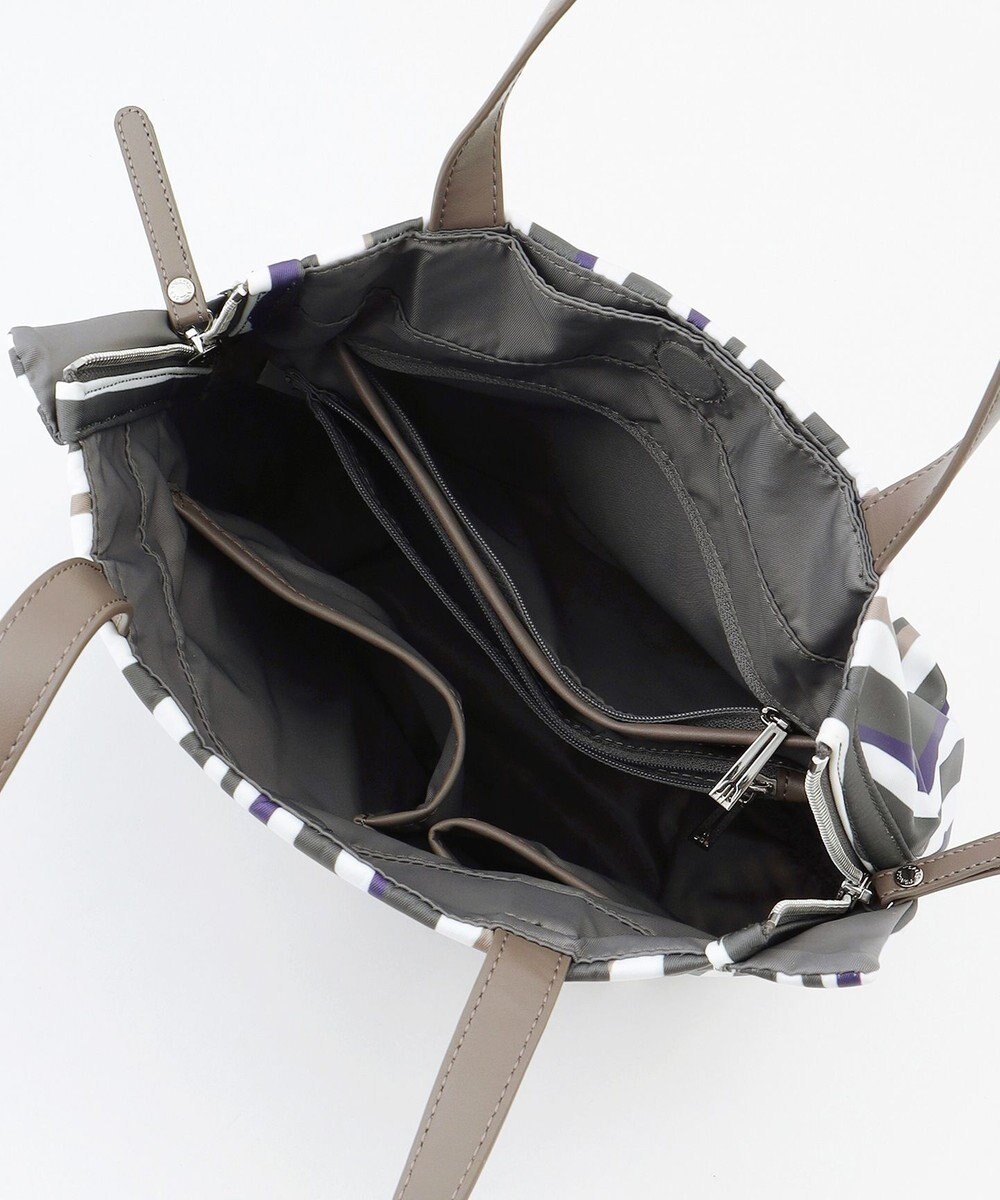 Y'SACCS 【ムック本掲載】ドローイングストライプ　ミニトートバッグ 