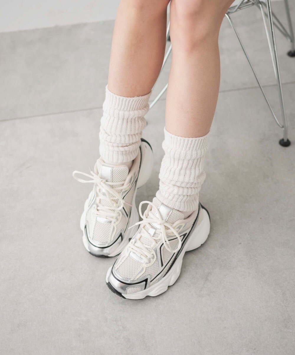 WEGO プリントデザインスニーカー 