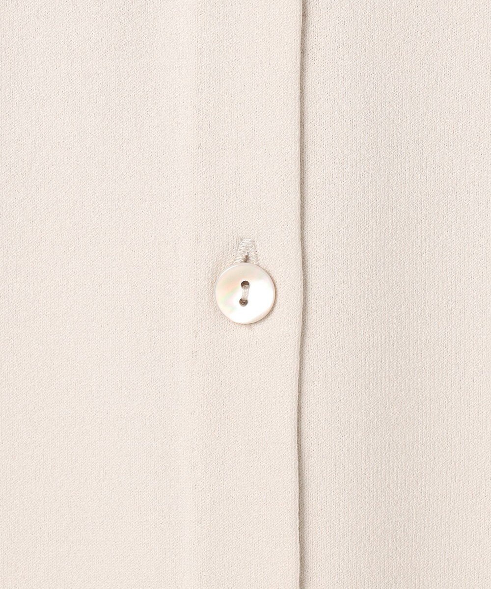 自由区 【前後着用可能】クレープストレッチドルマンスリーブ ニット 