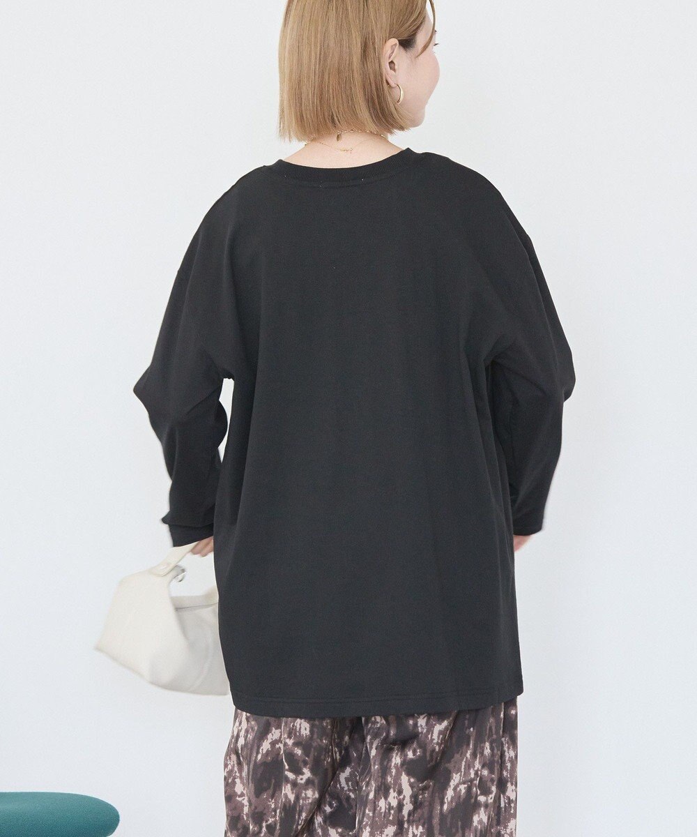 AMERICAN HOLIC カレッジロゴロングTシャツ 