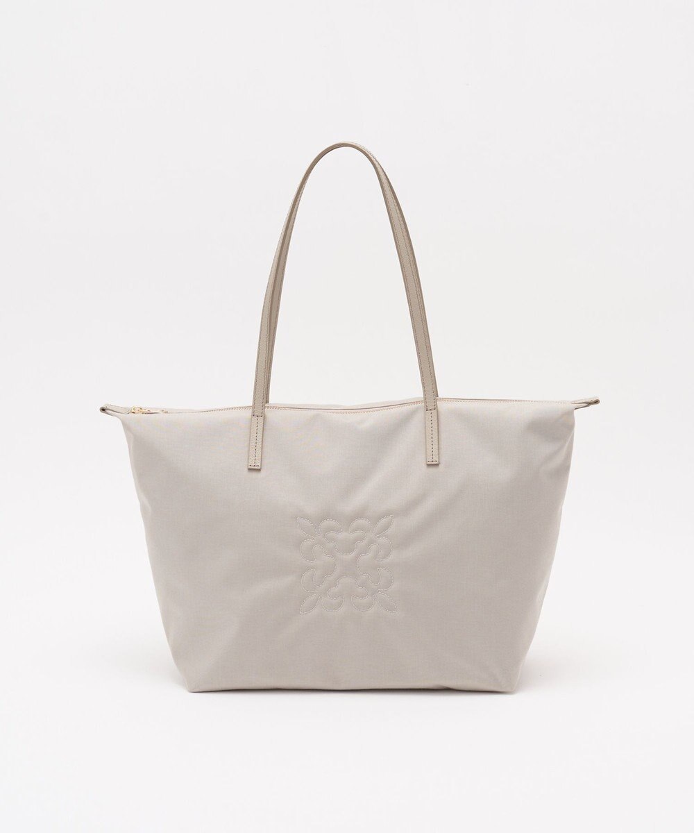 russet ＜390g/撥水性あり＞天ファスナー付きコーデュラナイロントートバッグ(CE-1560) 