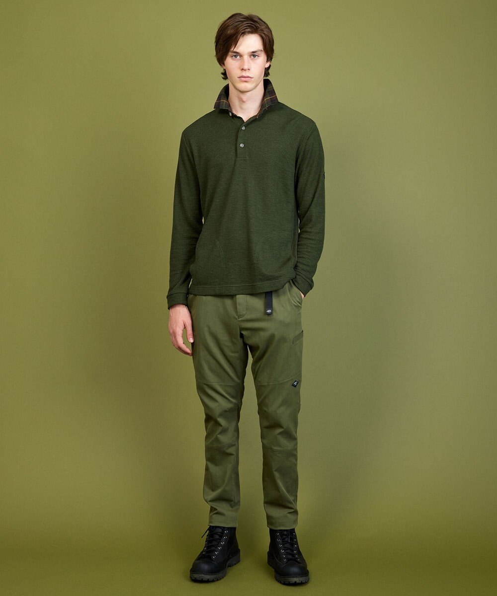 JOSEPH ABBOUD MOUNTAIN 【サスティナブル/吸水速乾】ドライミックスメリノポロ 