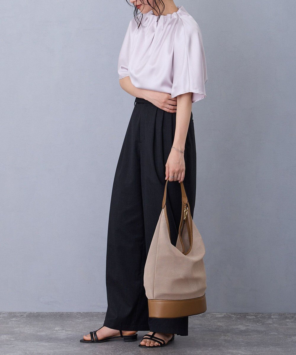 MioFIRANO TILE G001 トートバッグ ポーチ付き A4サイズ対応 