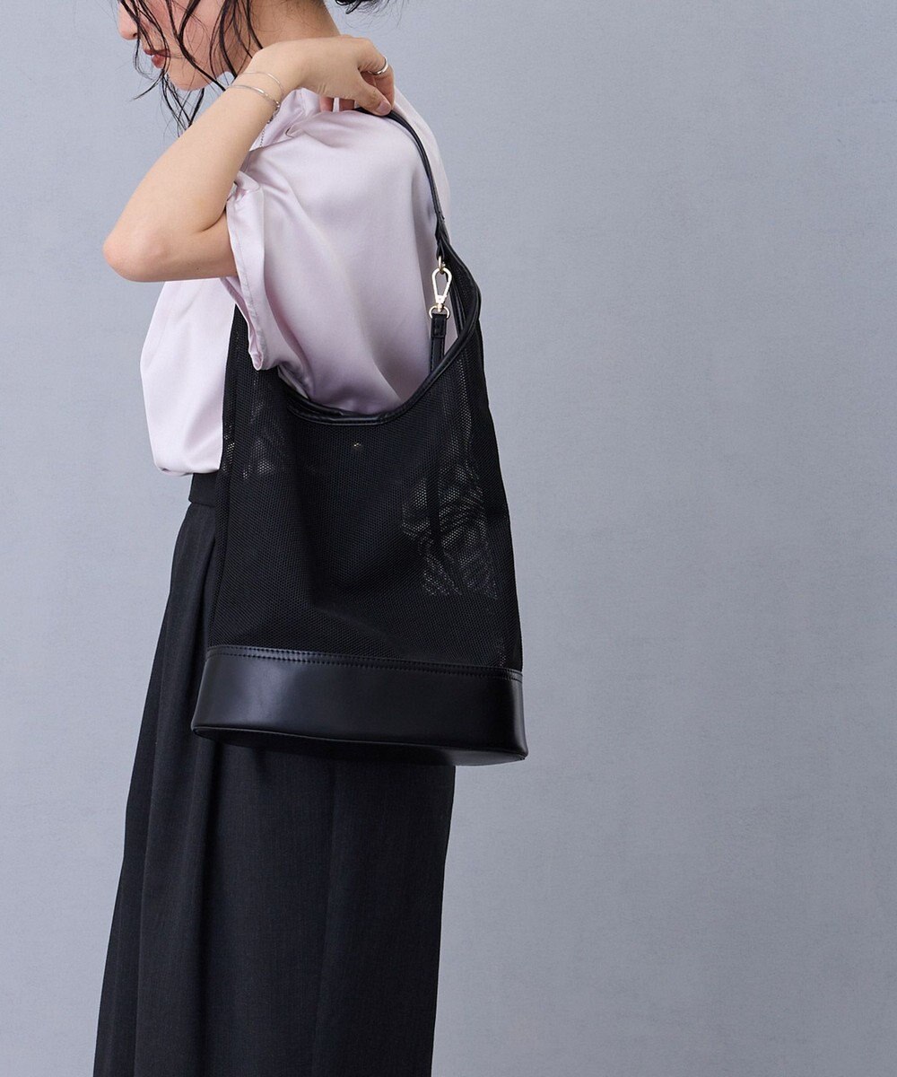 MioFIRANO TILE G001 トートバッグ ポーチ付き A4サイズ対応 