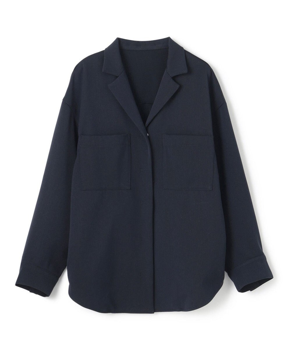 uncrave 【UNISEXあり】ギャバジン シャツ（uncrave WHITE） 